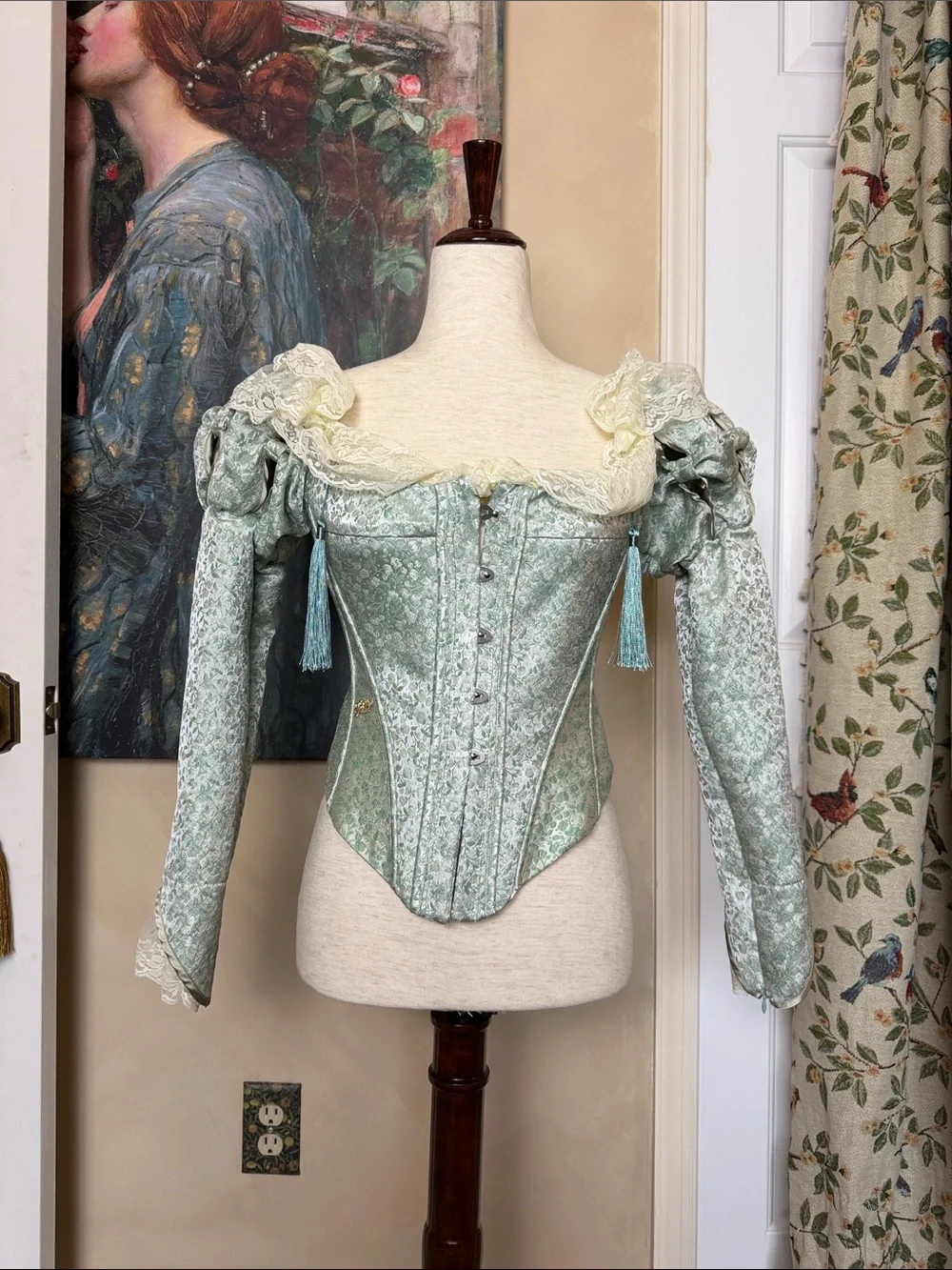 **NWT** DISCONTINUED LaceMade Princess Jasmine Casual Classic Lolita Corset Top - Picture 7 of 16
